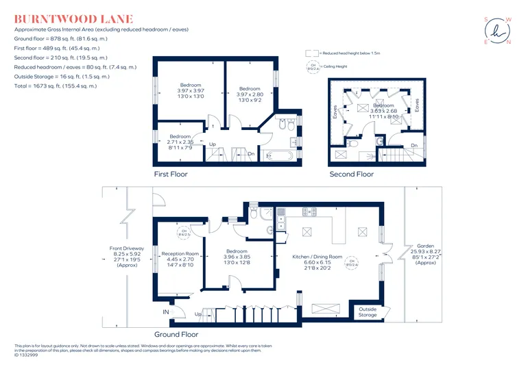 Floorplan 1 for Burntwood Lane London SW17