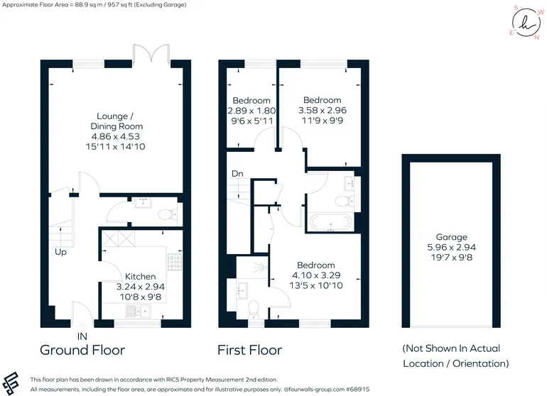 Floorplan 1 for Bartlett Road, Bloxham, OX15