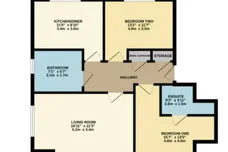 Barbuda Quay, Eastbourne floorplan 1 out of 1