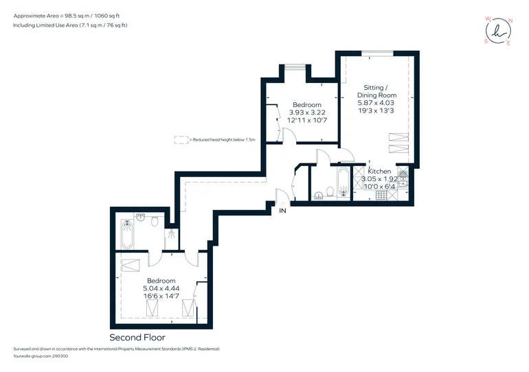Floorplan 1 for Finchampstead Road, Wokingham RG41