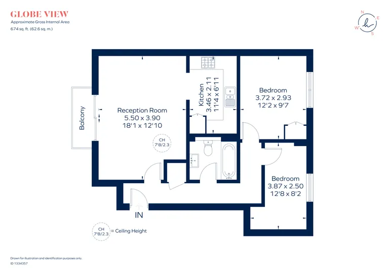 Floorplan 1 for High Timber Street, London, EC4V