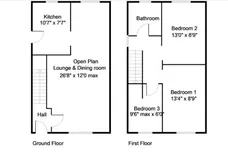 Melford Drive, Balby, Doncaster floorplan 1 out of 1