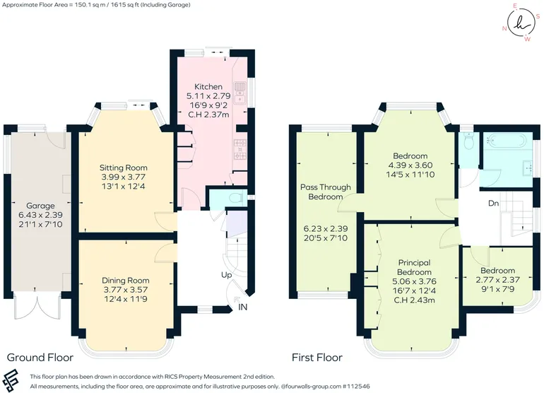 Floorplan 1 for Weston Drive, Stanmore, HA7