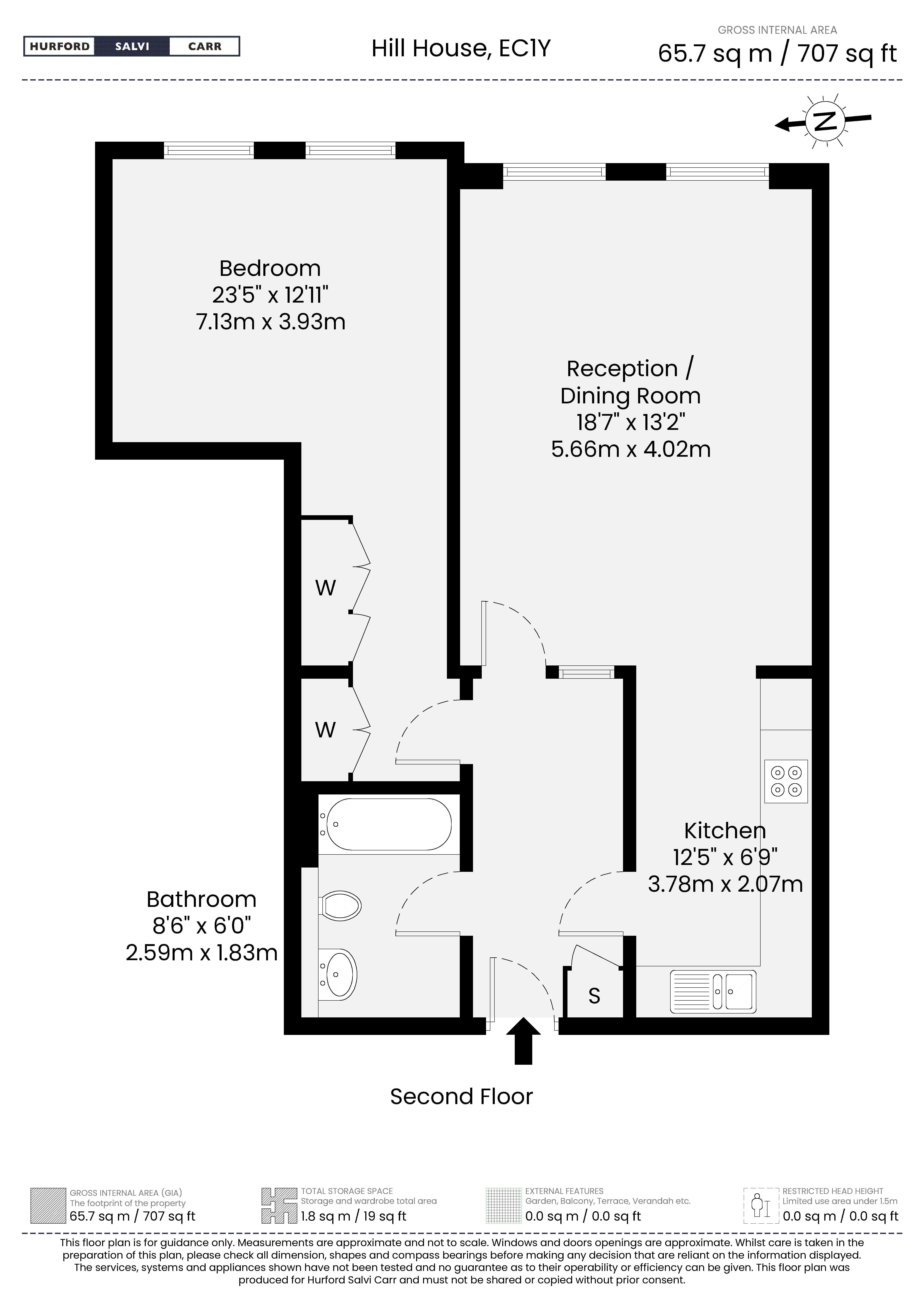 Mallow Street, London, EC1Y floorplan