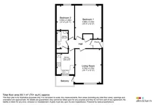 Weston Park West, Bath floorplan 1 out of 1