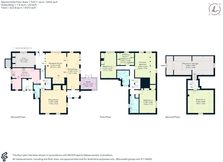 Floorplan 1 for The Haven, Billingshurst, RH14