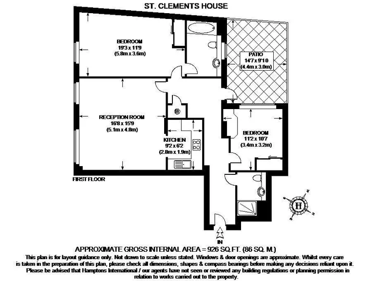 Floorplan 1 for 12 Leyden Street London E1