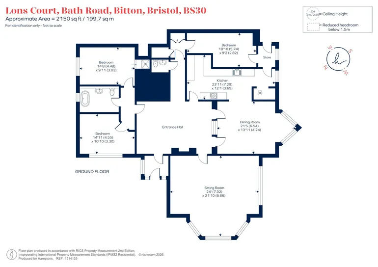 Floorplan 1 for Bath Road Bitton BS30