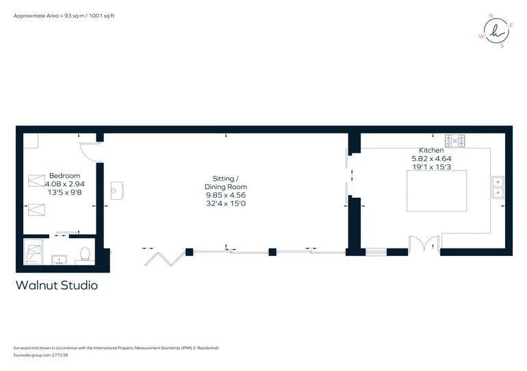 Floorplan 1 for Kerves Lane Horsham RH13