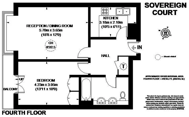 Floorplan 1 for Wrights Lane London W8