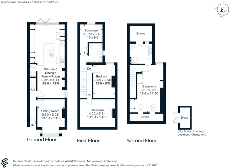 Floorplan 1 for Ladysmith Road, St. Albans, AL3
