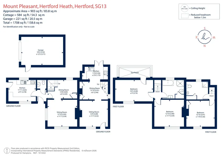 Floorplan 1 for Mount Pleasant, Hertford, SG13