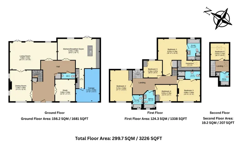 Floorplan 1 for Dukes Wood Drive, Gerrards Cross, SL9