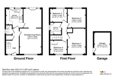 Bryncyn, Pentwyn, Cardiff floorplan 1 out of 1