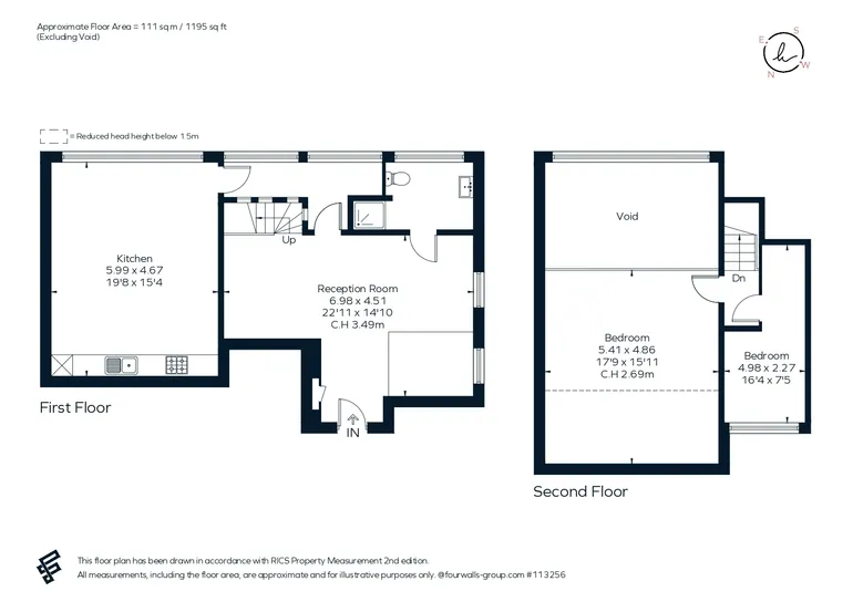 Floorplan 1 for Church Street, London, W4