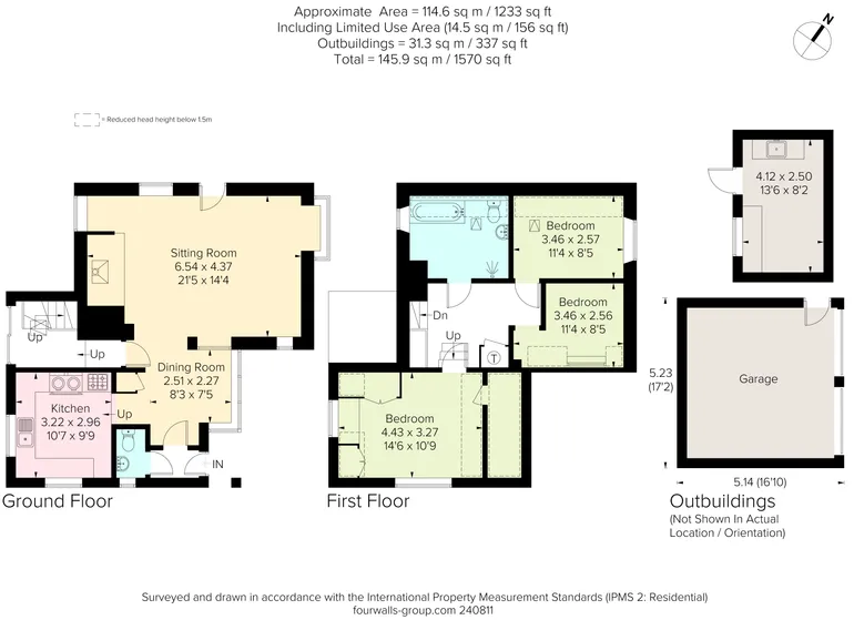 Floorplan 1 for High Street, Upton St. Leonards, Gloucester, GL4