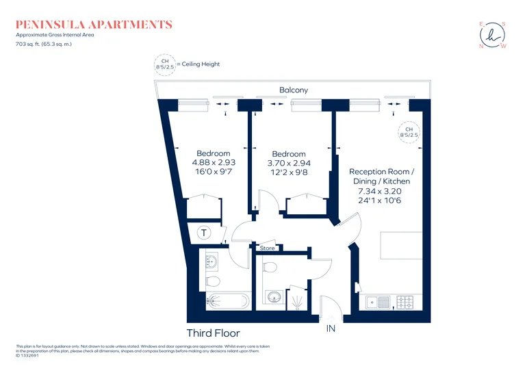 Floorplan 1 for Praed Street Paddington W2