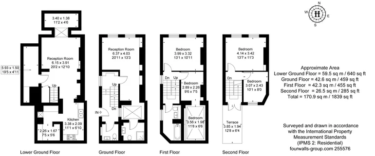 Floorplan 1 for Newark Street London E1