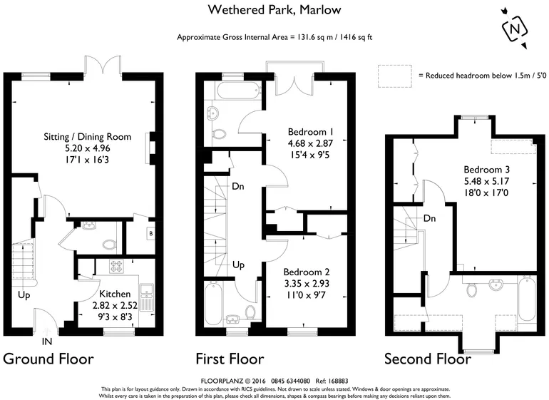 Floorplan 1 for Wethered Park Marlow SL7