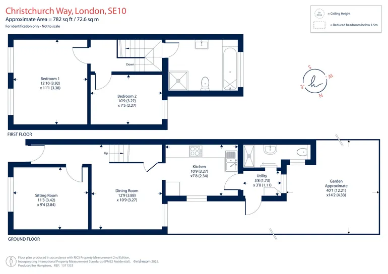 Floorplan 1 for Christchurch Way Greenwich SE10