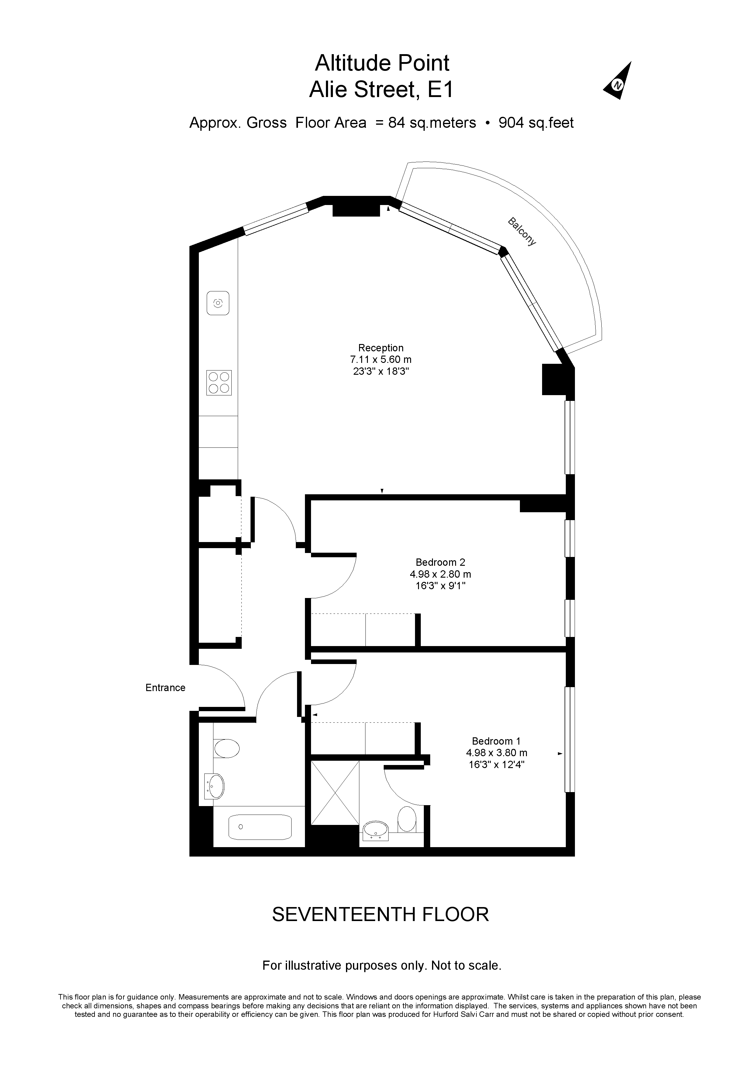 Alie Street, London, E1 floorplan