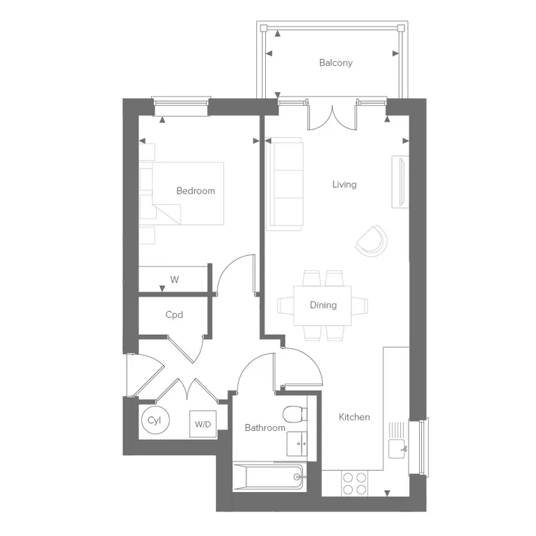 Floorplan 1 for Maxwell Road, Beaconsfield, HP9