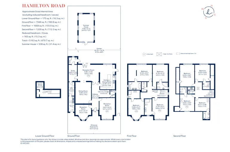 Floorplan 1 for Hamilton Road, Ealing, W5