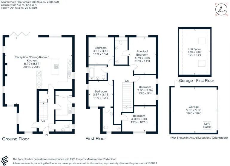 Floorplan 1 for Greenacres Park, Storrington, RH20