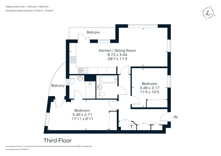 Floorplan 1 for Godstone Road Caterham CR3