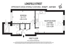 Longfield Street, London floorplan 1 out of 1
