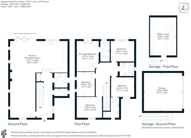 Floorplan 1 for Greenacres Park, Storrington, RH20