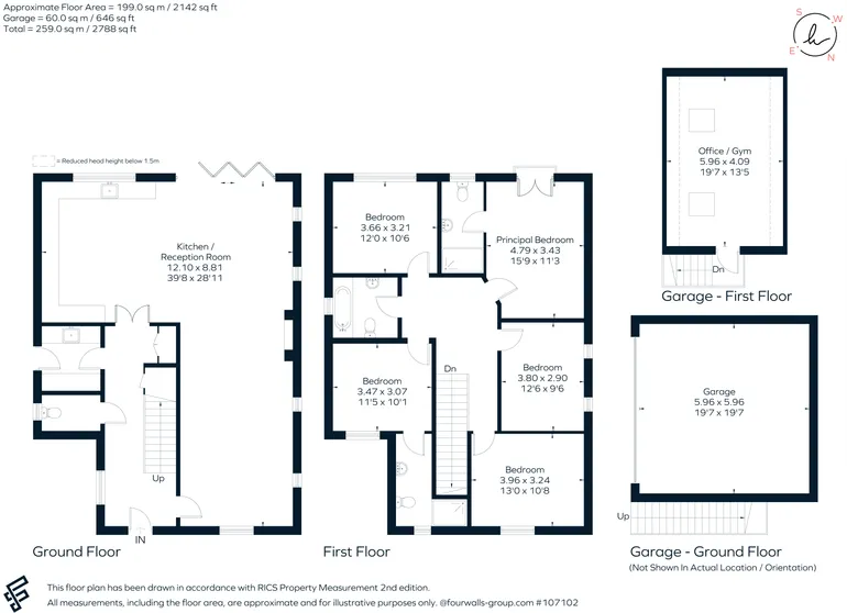 Floorplan 1 for Greenacres Park, Storrington, RH20