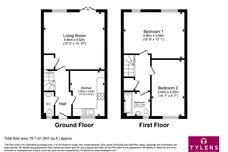 Glebe Drive, Exning, Newmarket floorplan 1 out of 1