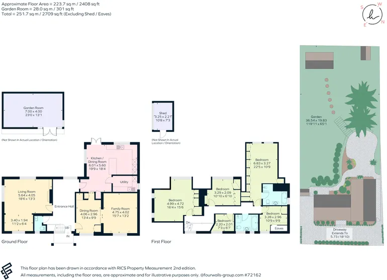 Floorplan 1 for California Lane, Bushey, WD23