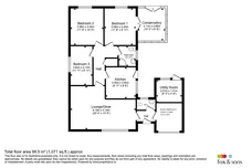 Eglantine Walk, Waterlooville floorplan 1 out of 1