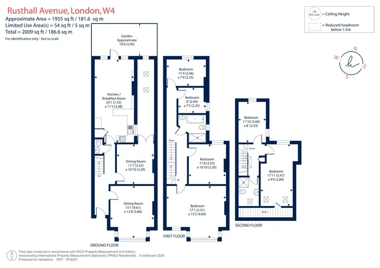 Floorplan 1 for Rusthall Avenue London W4