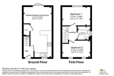 Anderson Gardens, Ladgate, Middlesbrough floorplan 1 out of 1