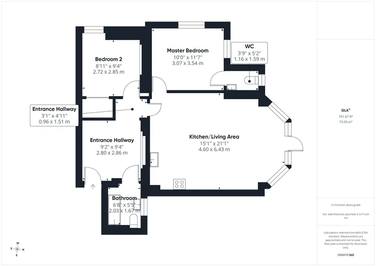 Floorplan 1 for Woodchurch Road, London, NW6