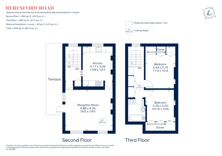 Floorplan 1 for Beresford Road London N5