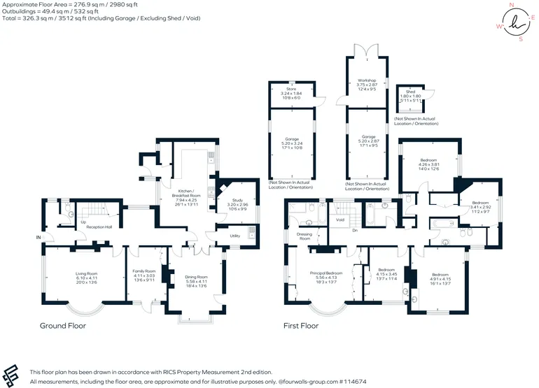 Floorplan 1 for Stockton Avenue, Fleet, GU51
