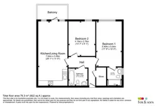 Midway Quay, Eastbourne floorplan 1 out of 1