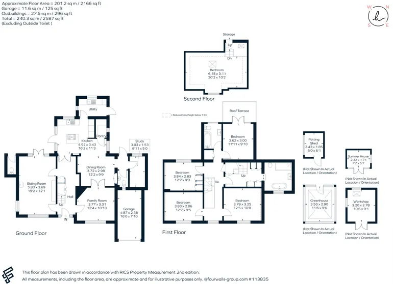 Floorplan 1 for Eldred Avenue, Brighton, BN1