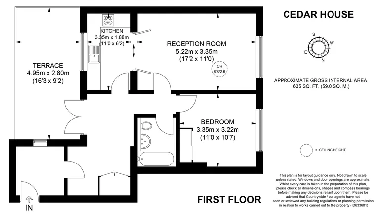 Floorplan 1 for Nottingham Place Marylebone W1U