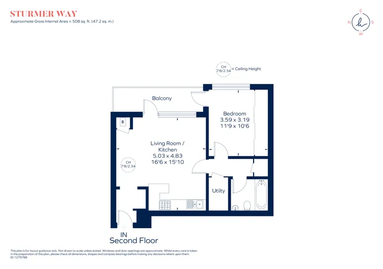 Floorplan 1 for Sturmer Way London N7