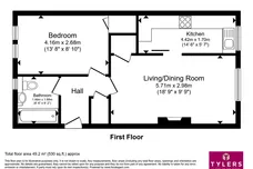 Armstrong Close, Newmarket floorplan 1 out of 1