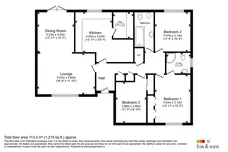 Fox Meadows, Crewkerne floorplan 1 out of 1