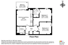 Poplar Walk, Croydon floorplan 1 out of 1
