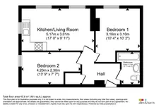 Champion Square, St. Pauls, Bristol floorplan 1 out of 1