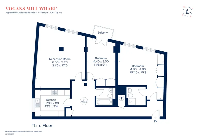 Floorplan 1 for Mill Street, London, SE1