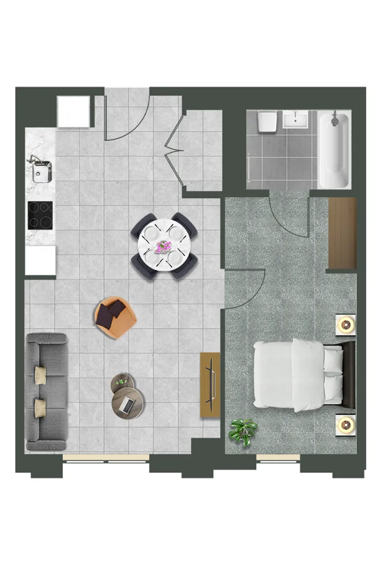 Floorplan 1 for Hove Central, 11 Boulevard Place Brighton BN3